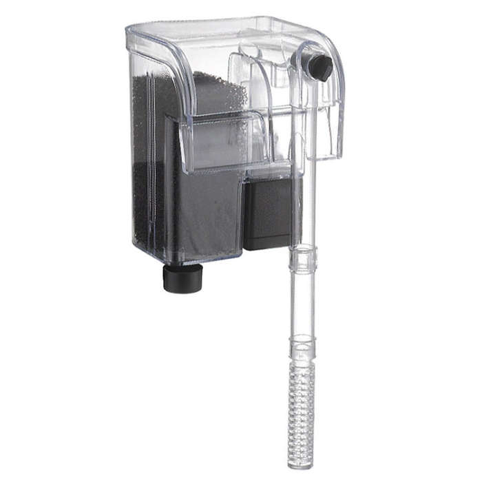 Wall Mounted Silent Fish Tank Filter Waterfall Aquarium Filtration Clean Oxygenator Pump, Style: ...
