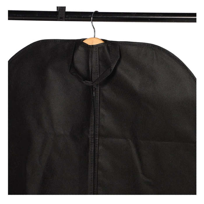 Non-woven Coat Suit Thickened Dust Bag, Color: Black 60x120cm