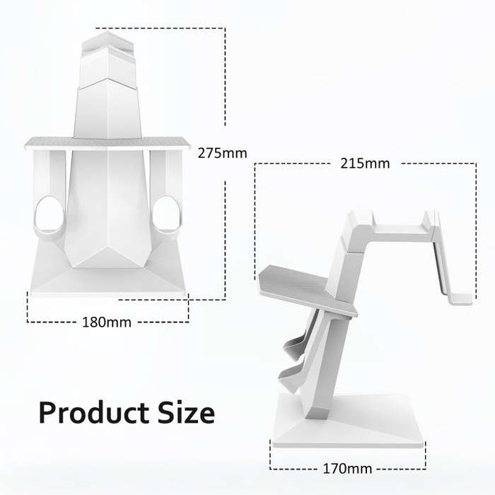 VR Headset Storage Display Stand For Apple Vision Pro / Quest 3 / 2 / Pro(White)