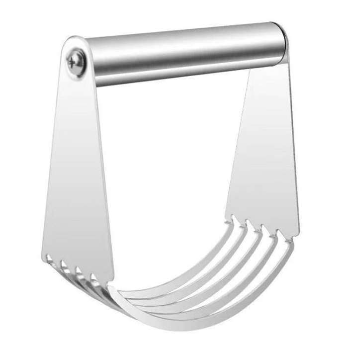 Stainless Steel Cutter 5-Layer Curved Dough Mixer Kitchen Baking Flour Cutter Gadgets(91g)