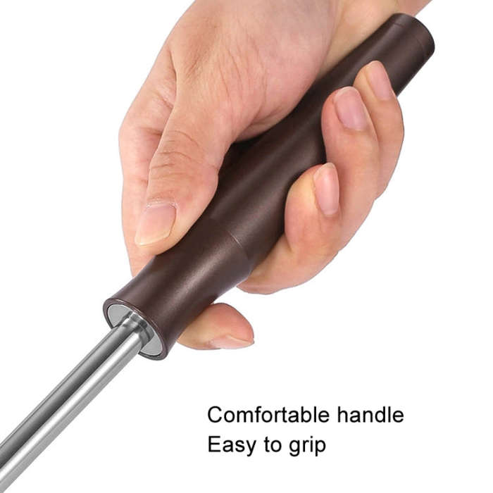 304 Stainless Steel Beef Hammer Thickened Solid Knocker Kitchen Double Sided Meat Looser, Handle:...