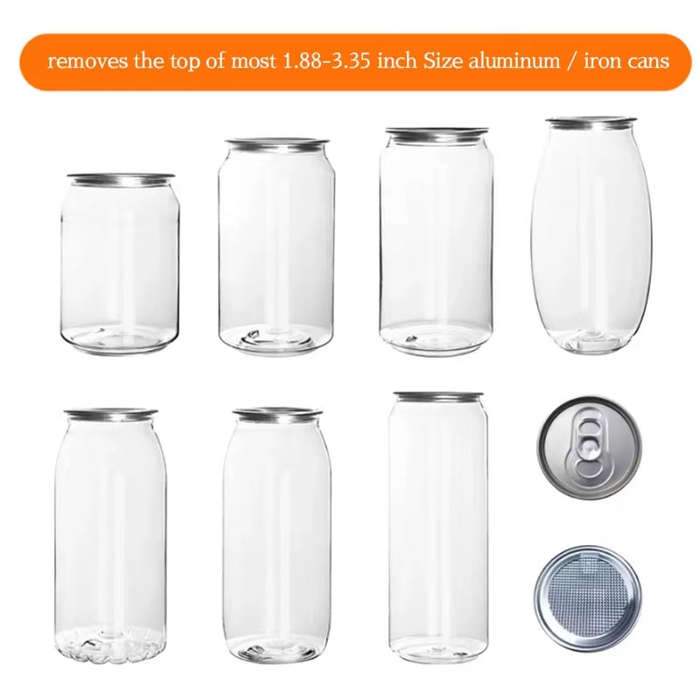 Magnetic Rotatable Can Opener Portable Beer Coke Manual Bottle Opener(Pink)