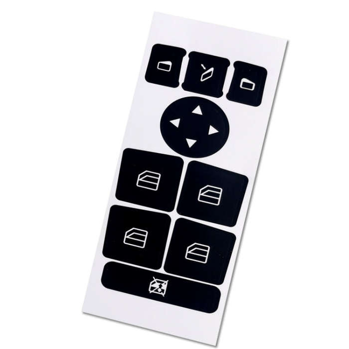 For Mercedes-Benz CLS/C218/SLK/W172/W204/GLK Air Conditioning Button Repair Sticker(Style 1)
