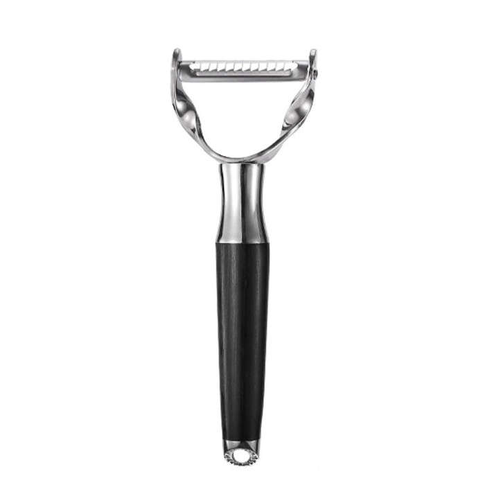 304 Stainless Steel Paring Knife Multifunctional Peeler Fruit and Vegetable Scraper(Shredding Ser...