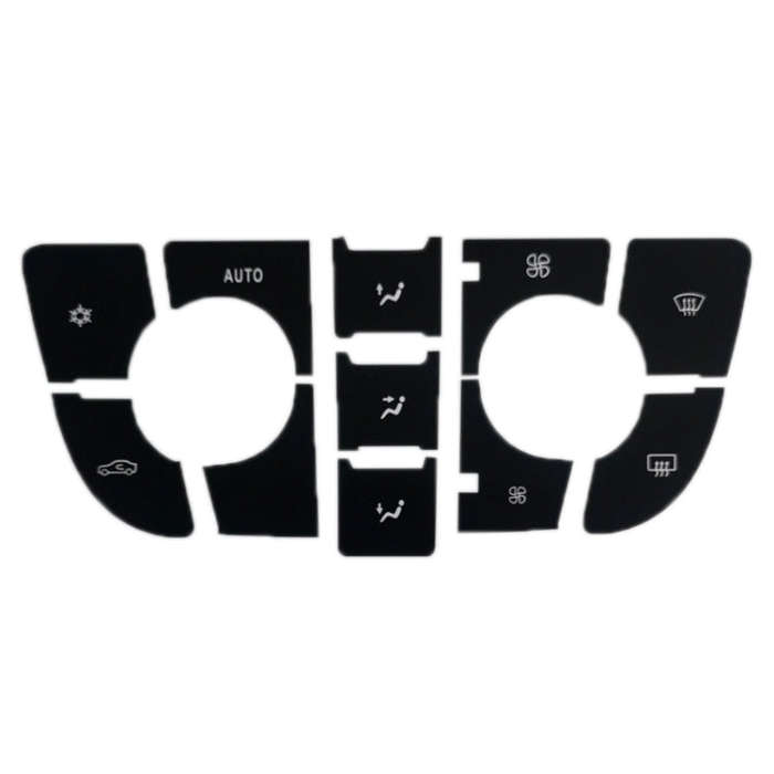 For Buick Excelle GT/XT Air Conditioning Central Control Button Repair Sticker(Low-end)