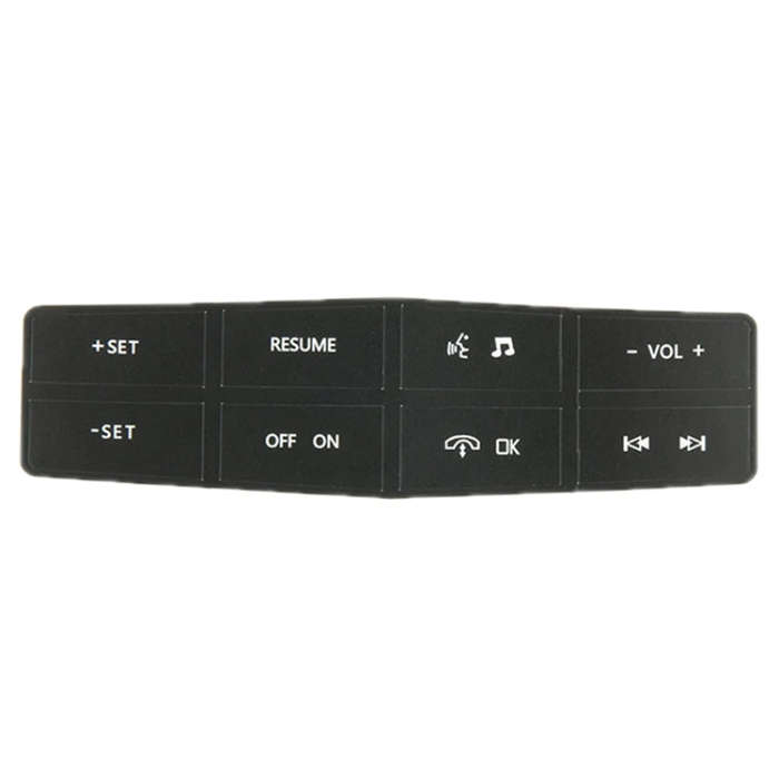 For Ford Mustang 2011-2012 Steering Wheel Control Button Repair Sticker