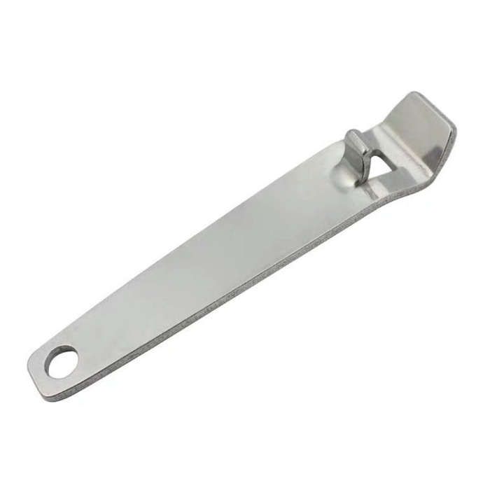 Portable Oral Liquid Bottle Opener Stainless Steel Multifunctional Cap Opener(Silver)