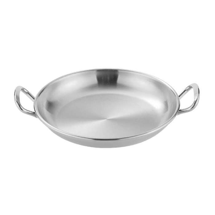 304 Stainless Steel With Double Ear Snack Tray Fried Chicken Chips Cold Dishes Candy Snacks Tray,...