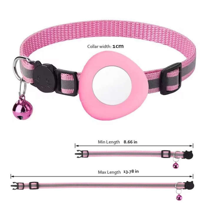 For Huawei Tag Location Tracker Anti-lost Protective Case Pet Collar(Red)