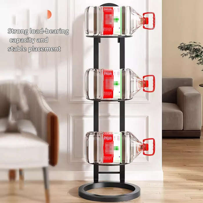Basketball Storage Rack Volleyball Stand Holder, Spec: 2 Layers White