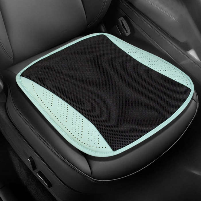 Car USB Summer Cool Ventilated Breathable Seat Cushion(Blue 8 Sets Fan)