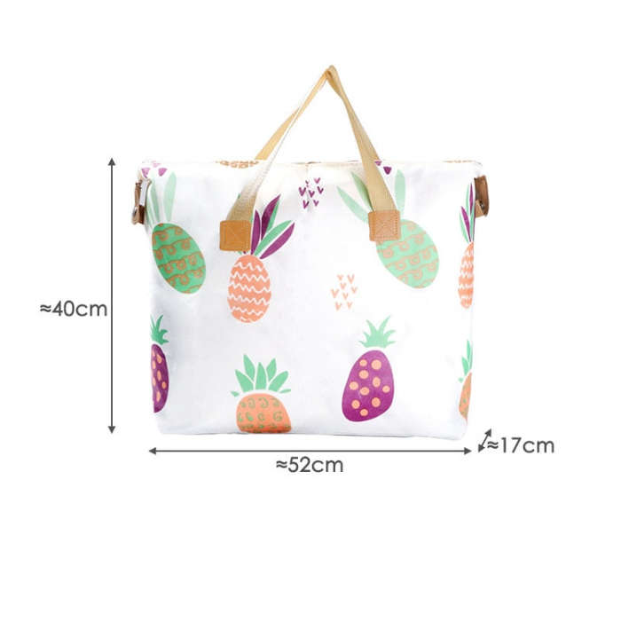 Clothes Quilt Storage Bag Large Capacity Waterproof Moistureproof Moving Luggage Bag, Style: 35L ...