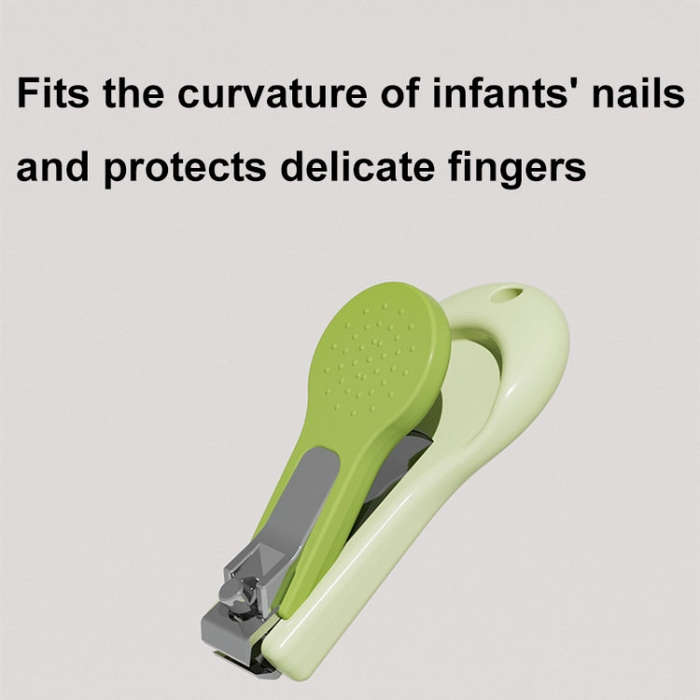 4-in-1 Baby Nail Clipper Set Travel Portable Baby Care Kit(Purple)