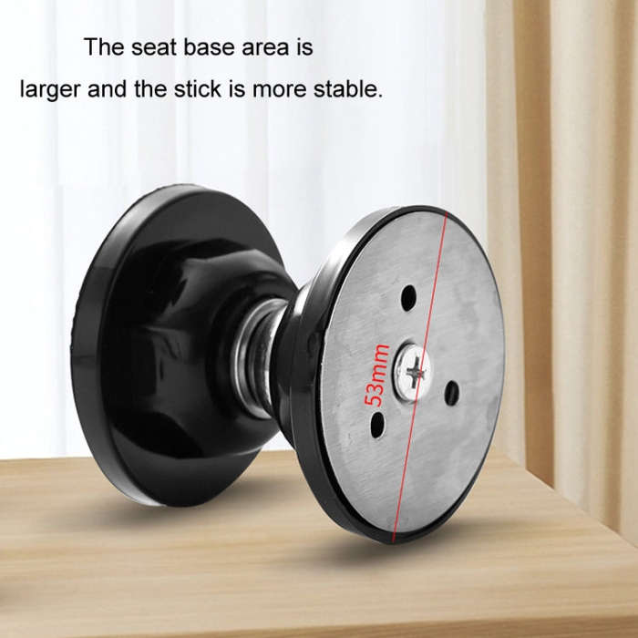 No Punching Silicone Household Strong Magnetic Silent Anti-collision Door Stopper(White)