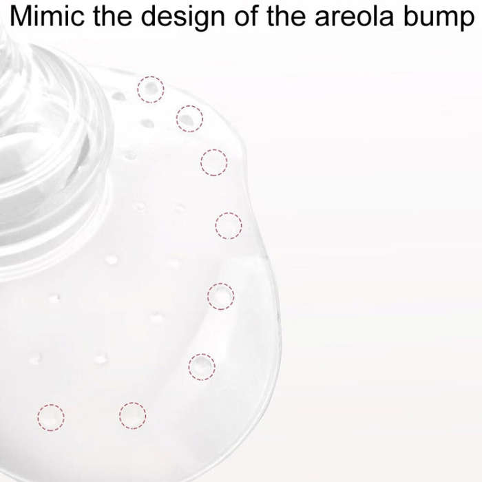 Nipple Protector Supplement Breastfeeding Tool Baby Nursing Pacifier(Transparent)