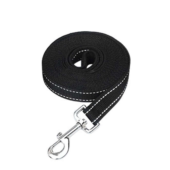 15m Pet Tracking Towing Leash Multifunctional Dog Walking Leashes(Black)