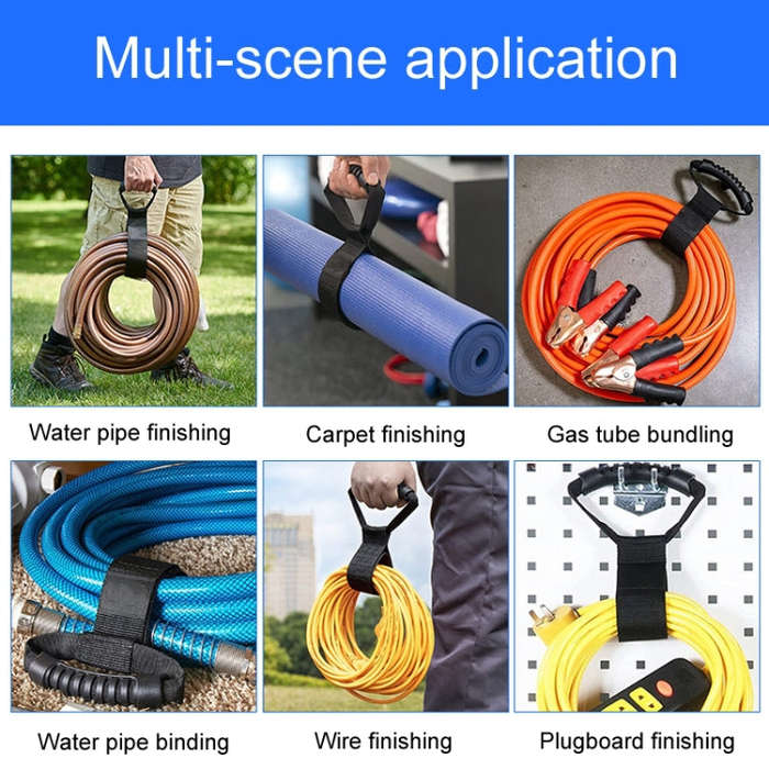 Weighted Storage Packing Tape Portable Hose Organization Tying Strap, Specification: L