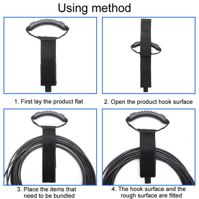 Weighted Storage Packing Tape Portable Hose Organization Tying Strap, Specification: L