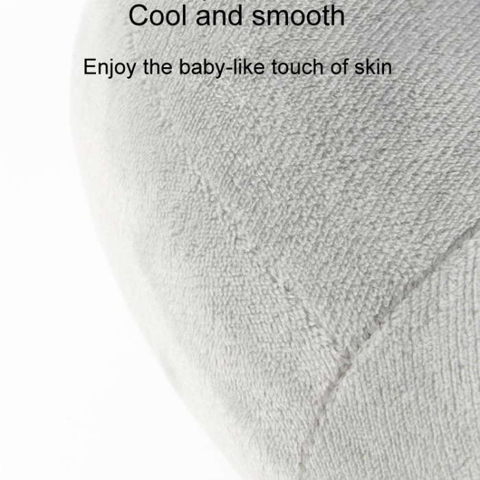 Portable Nap Neck Care Pillow Multifunctional Airplane Travel U-Shaped Pillow, Style: Gray PP Cotton