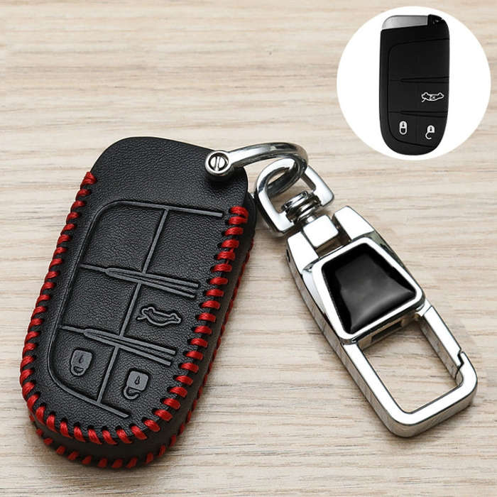 For Fiat Car Key Cover Multifunctional Keychain Anti-Lost Number Plate(A)