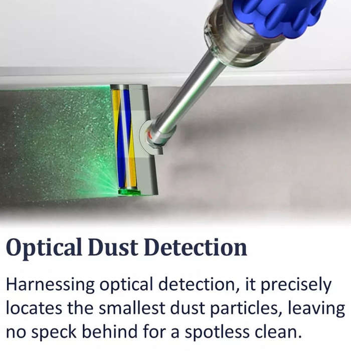 For Dyson V10 Slim V12 Slim Vacuum Cleaner Soft Brush Head With Green Light Dust Display Lamp