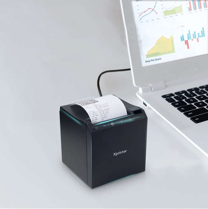 Xprinter XP-R330H 80mm Thermal Receipt Printer Sports Lottery Ticket Cashier Printer(US Plug)