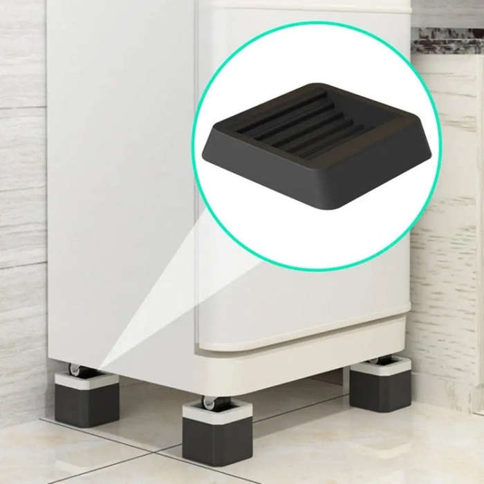 Computer Pulley Swivel Chair Fixed Anti-slip Foot Pad Holder, Style: 071