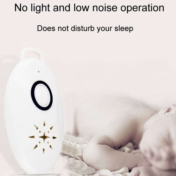 Mini USB Rechargeable Fly Repeller Outdoor Portable Mobile Mosquito Repellent Device(White)