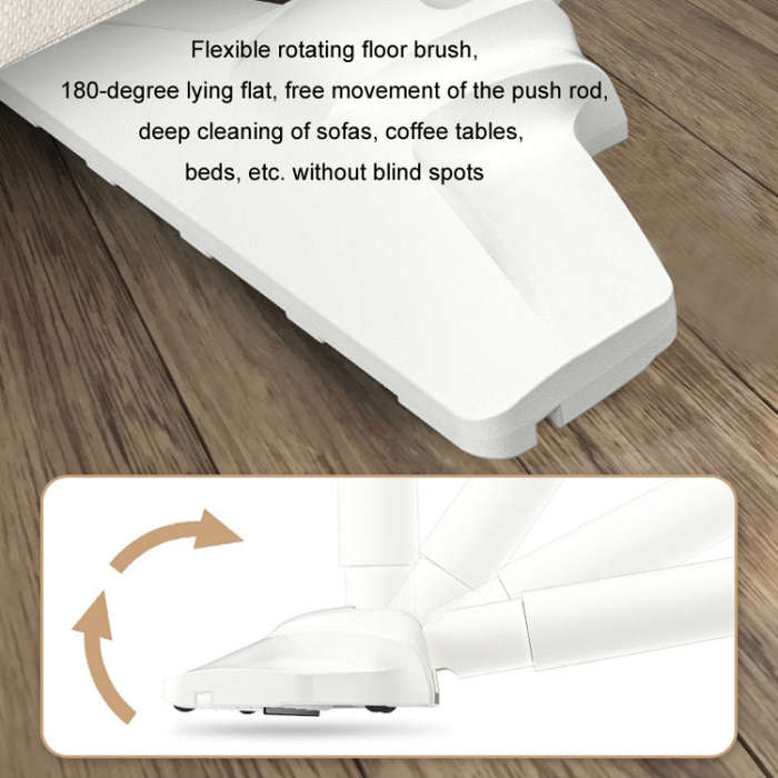 3 In 1 Home Car Handheld Wireless High-Power Vacuum Cleaner(White)