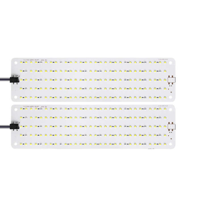 2 Heads 12V Sun Cold Light Panel Plant Grow Lamp Seedling Fill Lights(UK Plug)