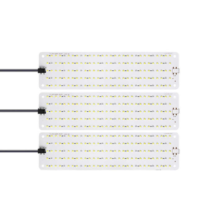 3 Heads 12V Sun Cold Light Panel Plant Grow Lamp Seedling Fill Lights(AU Plug)