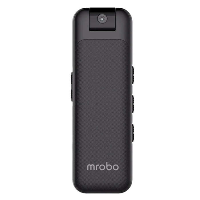 Mrobo D3 1080P Rotating Camera HD Infrared Night Recording Pen, Size: No Memory(Black)