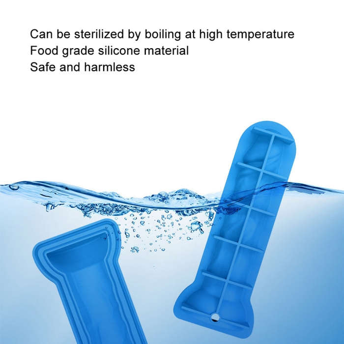 Large Silicone Spoof Ice Lattice Mold With Lid Ice Maker Self-Sealing Ice Molds(Red)