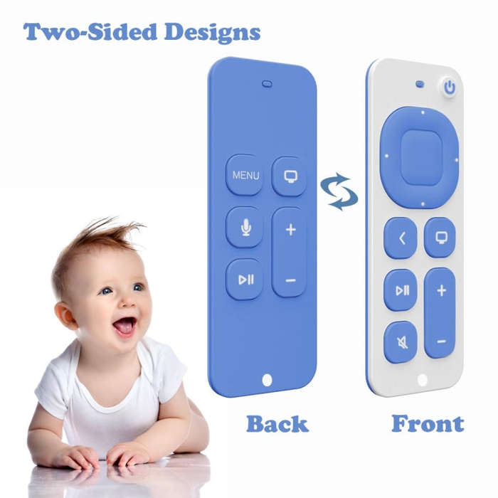Baby Simulation Silicone Remote Control Can Press Tooth Glue Preventing Eating Hands Teething Sti...