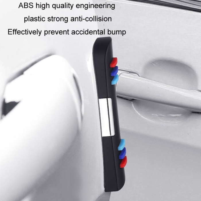 Car Door Anti-collision Strip Anti-scratch Decorative Sticker, Color: White Q1