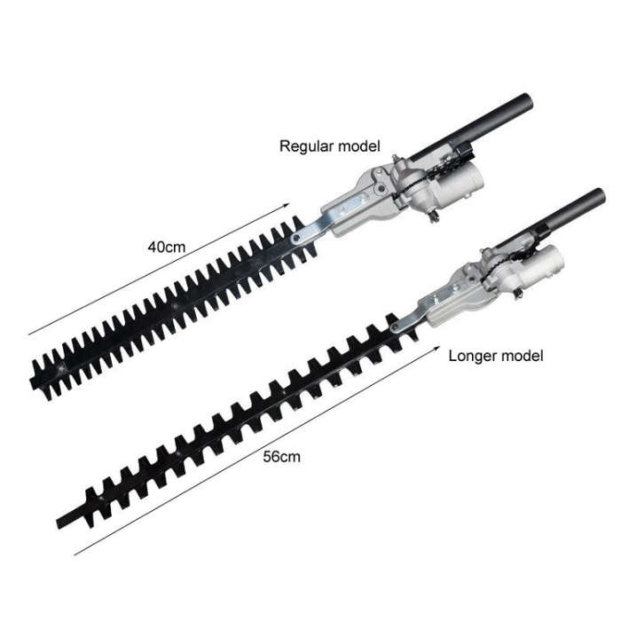 High Branch Shears Hedge Work Trimmer Tall Tree Pruning Tool, Model: 26x9 Teeth Longer Model