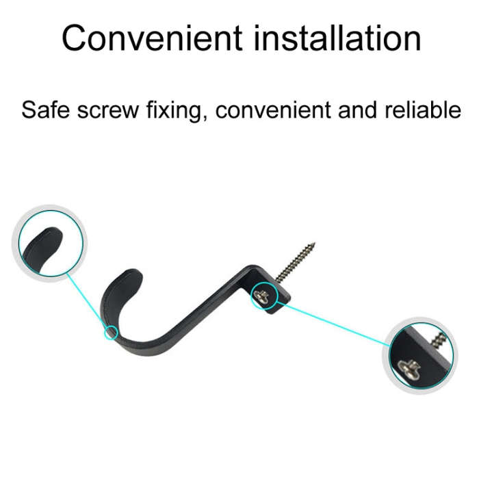 Curtain Roman Rod Top Installation Bracket Curtain Mounting Base Trays Accessories(Silver)