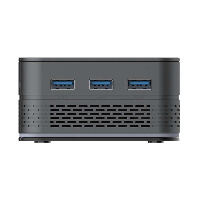 T9 Plus N100 DDR5 16G+1TB UK Plug 12th Alder Lake Dual Gigabit LAN+3 HDMI 4K HD Pocket Mini PC