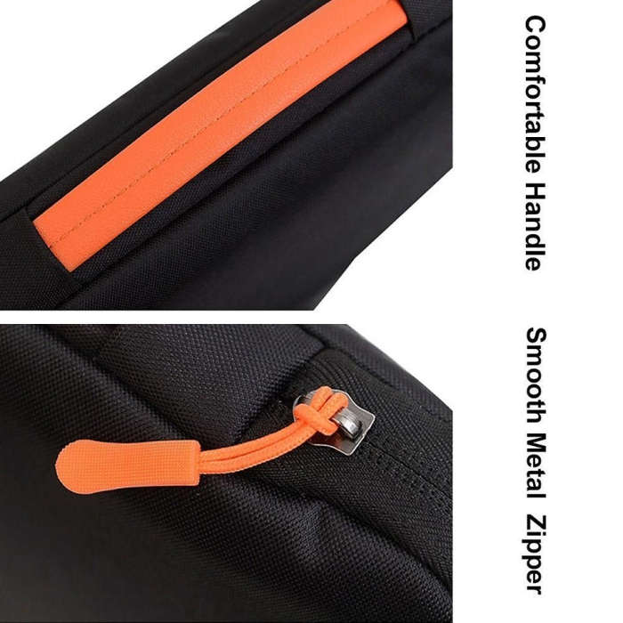 11-12 Inch Portable Laptop Sleeve Bag Travel Carry Case Cover(Grey)