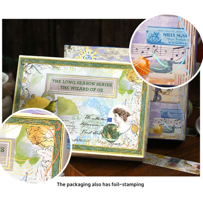 27rolls /Box Long Season Washi Tape DIY Scrapbook Stickers(Wild Adventure)