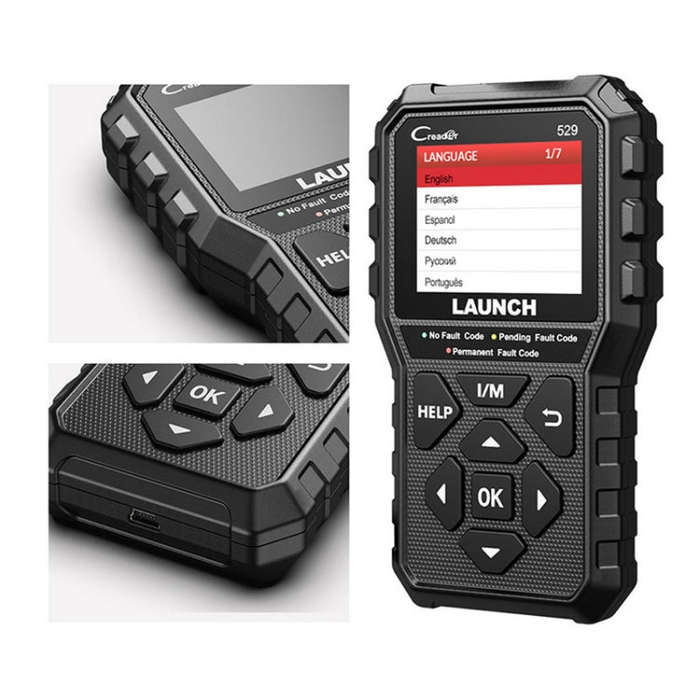 Launch Creader CR529 OBD2 Car Engine Fault Tester Code Scanner(Black)