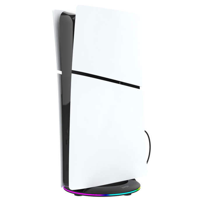 For Sony PS5 Slim IPEGA Universal Game Console Vertical Cooling Base Holder, Color: Colorful Black