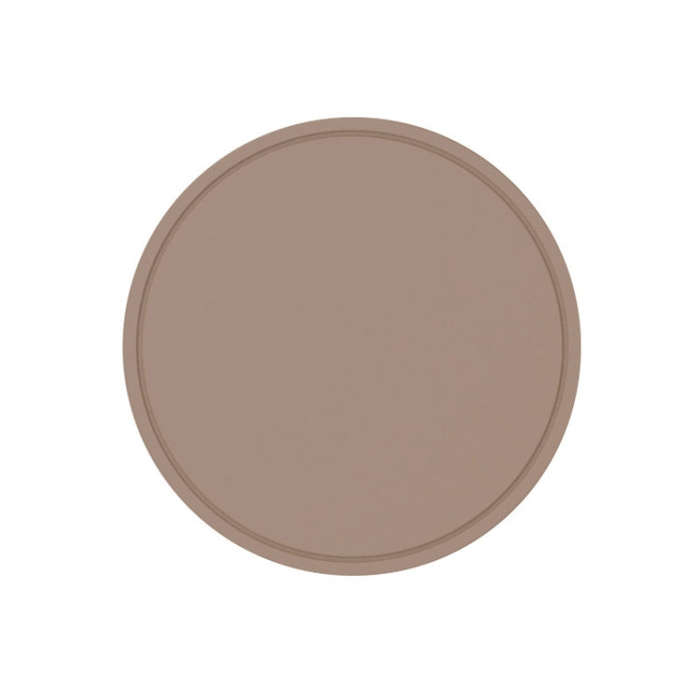 Household Round Heat Insulating Mats Kitchen High Temperature Resistant Silicone Pad, Color: Pot ...