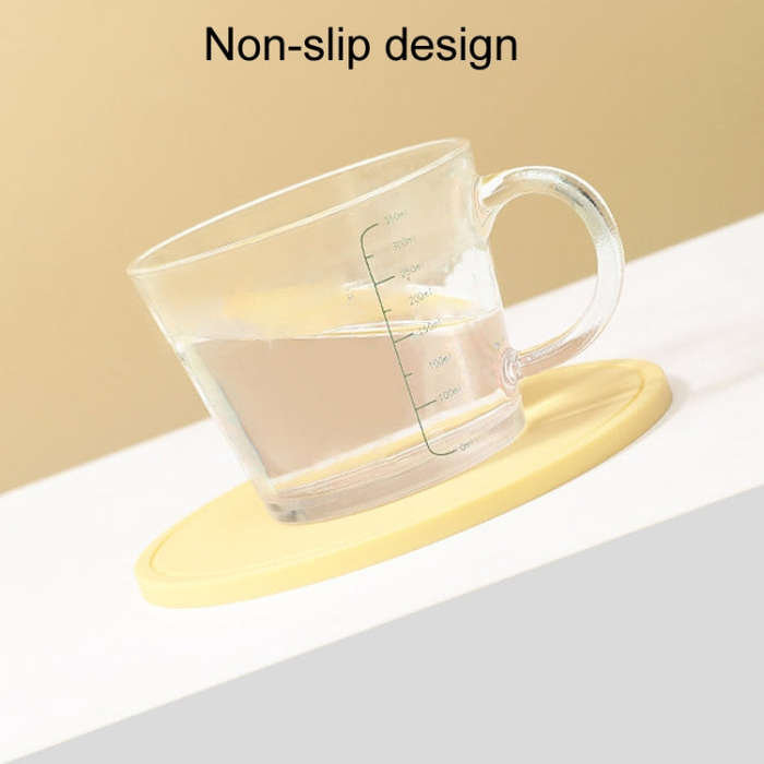 Household Round Heat Insulating Mats Kitchen High Temperature Resistant Silicone Pad, Color: Bowl...