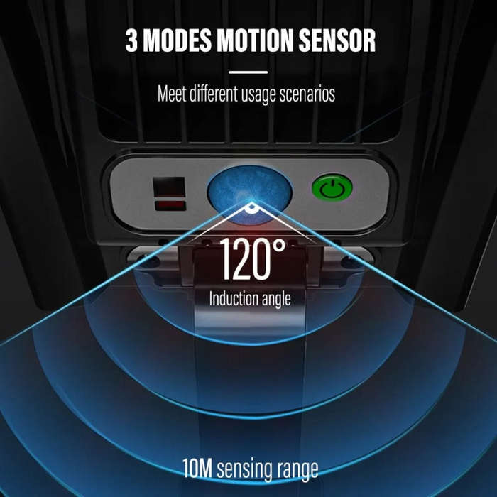 E-SMARTER W778B LED Solar Garden Light Sensing Lamp With Remote Control