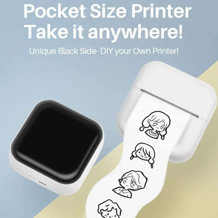 Phomemo M02X Inkless Pocket Printer Bluetooth Thermal Portable Sticker Maker Machine(Green)
