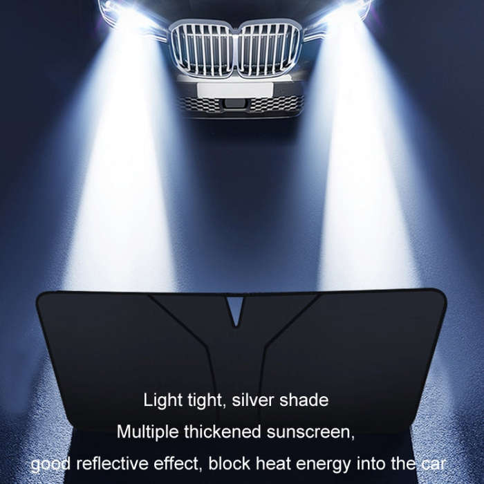 Car Windshield Sun Protection Heat Insulation Special-shaped Sunshade, Size: Large