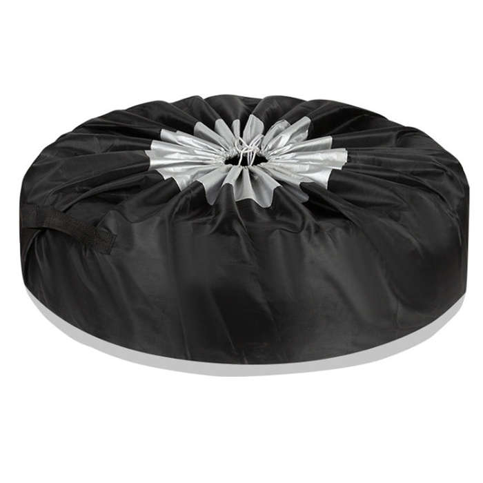 4pcs 65x37cm 210D Oxford Cloth Car Waterproof Dirt-resistant Tire Protective Cover