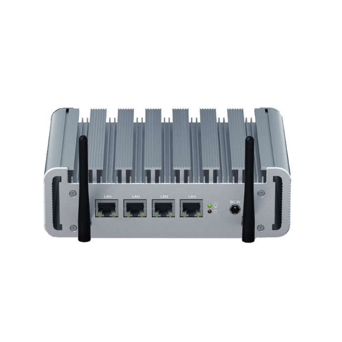 HYSTOU P09B-J4125-4L 8GB DDR4+128GB SSD Industrial Computer Soft Route From 2.5G Multi -Network H...