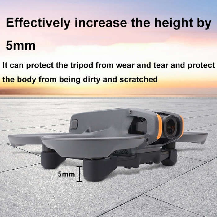 For DJI Avata 2 CQT Tripod Protection Heightening Stand Anti-wear and Non-disassembly Protective ...